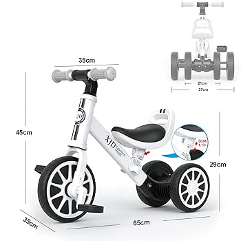 Amazon.co.jp: XJD 3 in 1 子ども用三輪車 子供 幼児用 こども